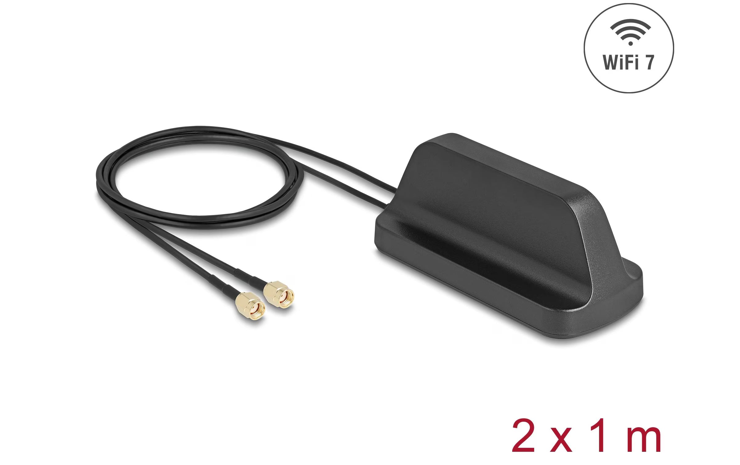 Delock WiFi 7 Antenne 2 x RP-SMA St