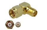 Delock Adapter RP-SMA St zu RP-SMA Bu 90°