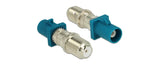 Delock Adapter FAKRA Z Stecker > F Buchse