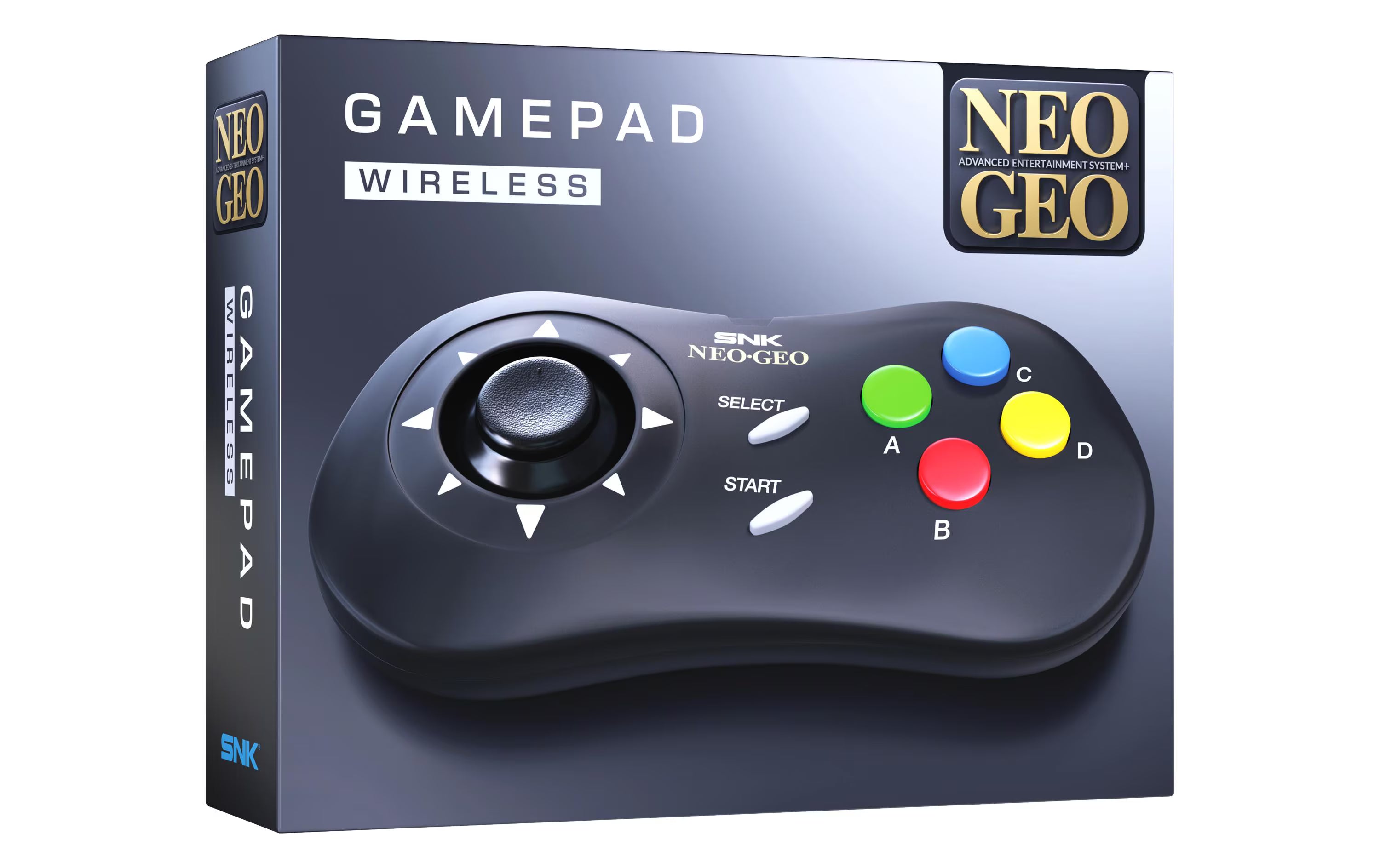 NEO GEO AES+ Gamepad Black