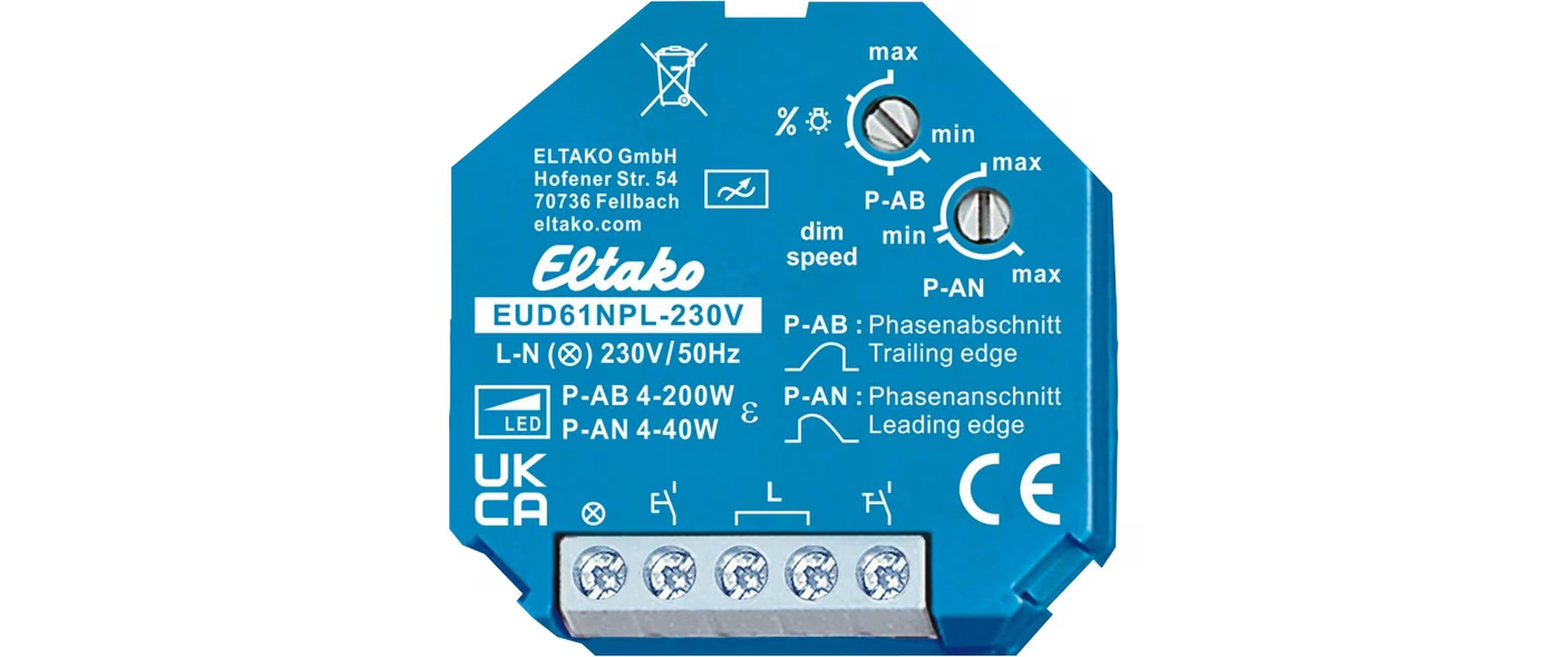 EB-LED-Ferndimmer Eltako 200W