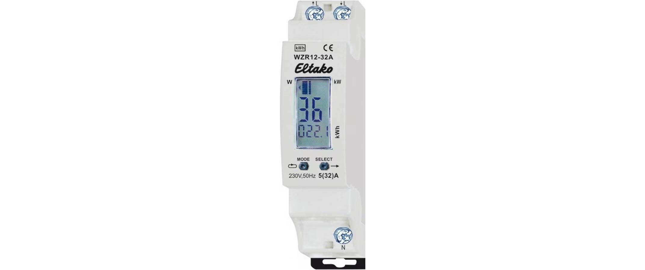 REG-Energiezähler Eltako, WZR12-32A LCD