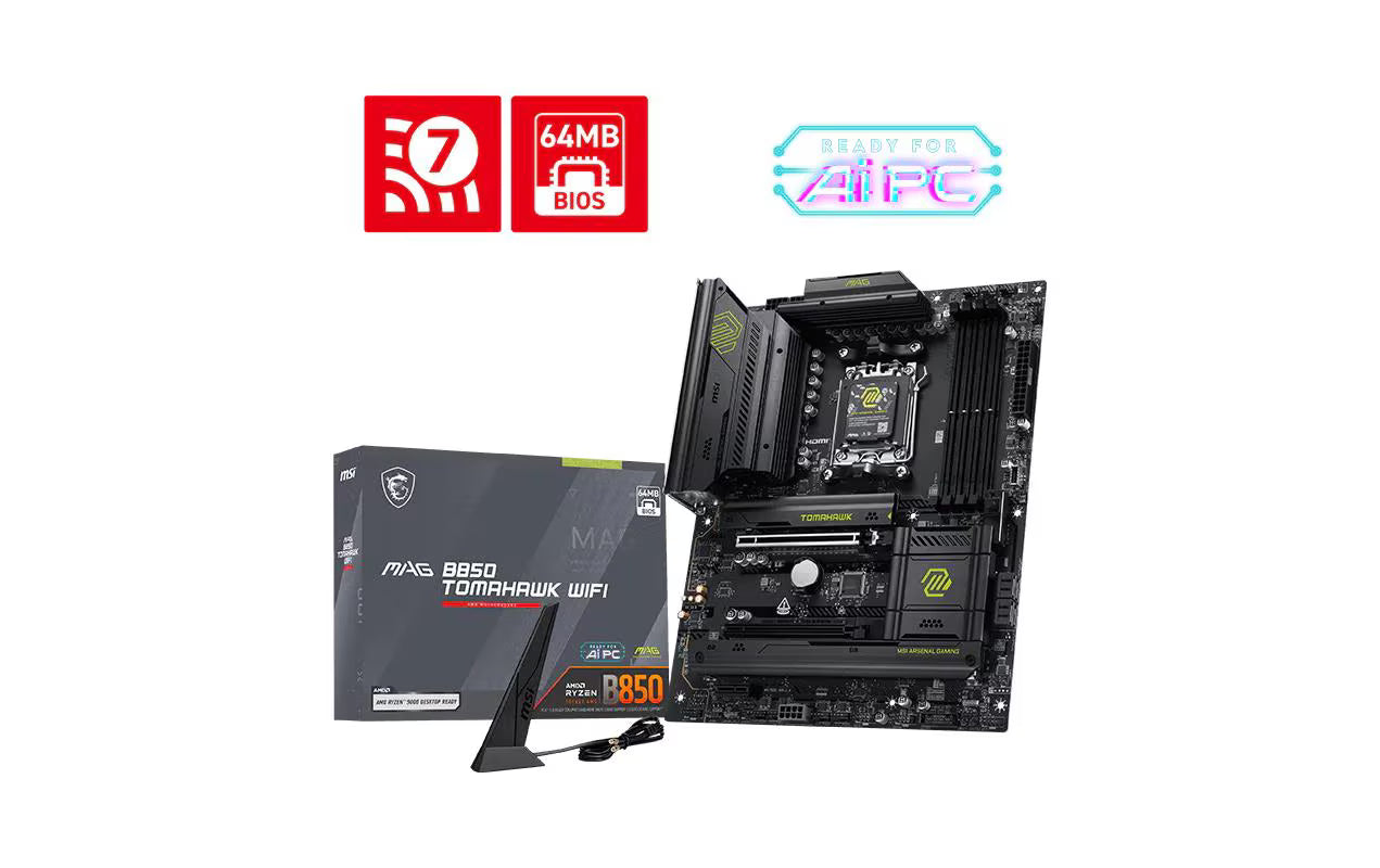 MSI MAG B850 TOMAHAWK MAX WIFI, AM5, ATX