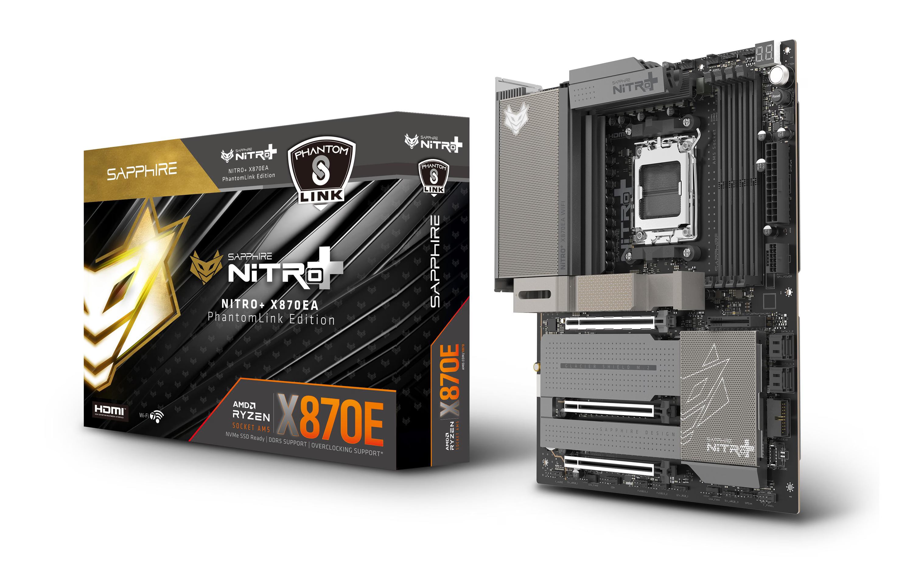 Sapphire NITRO+ X870EA WIFI7, ATX, AM5