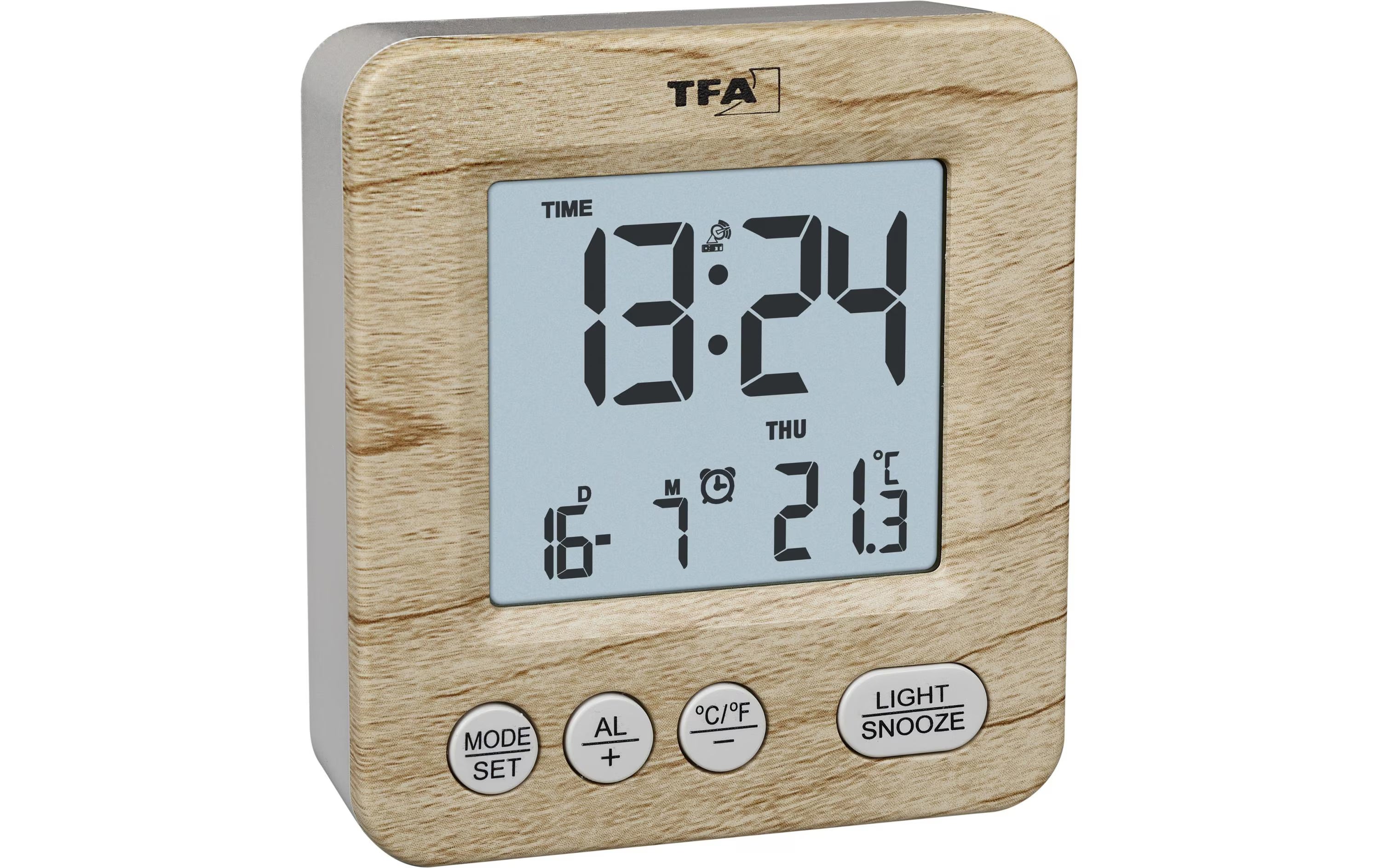 TFA Digitaler Funk-Wecker NOX