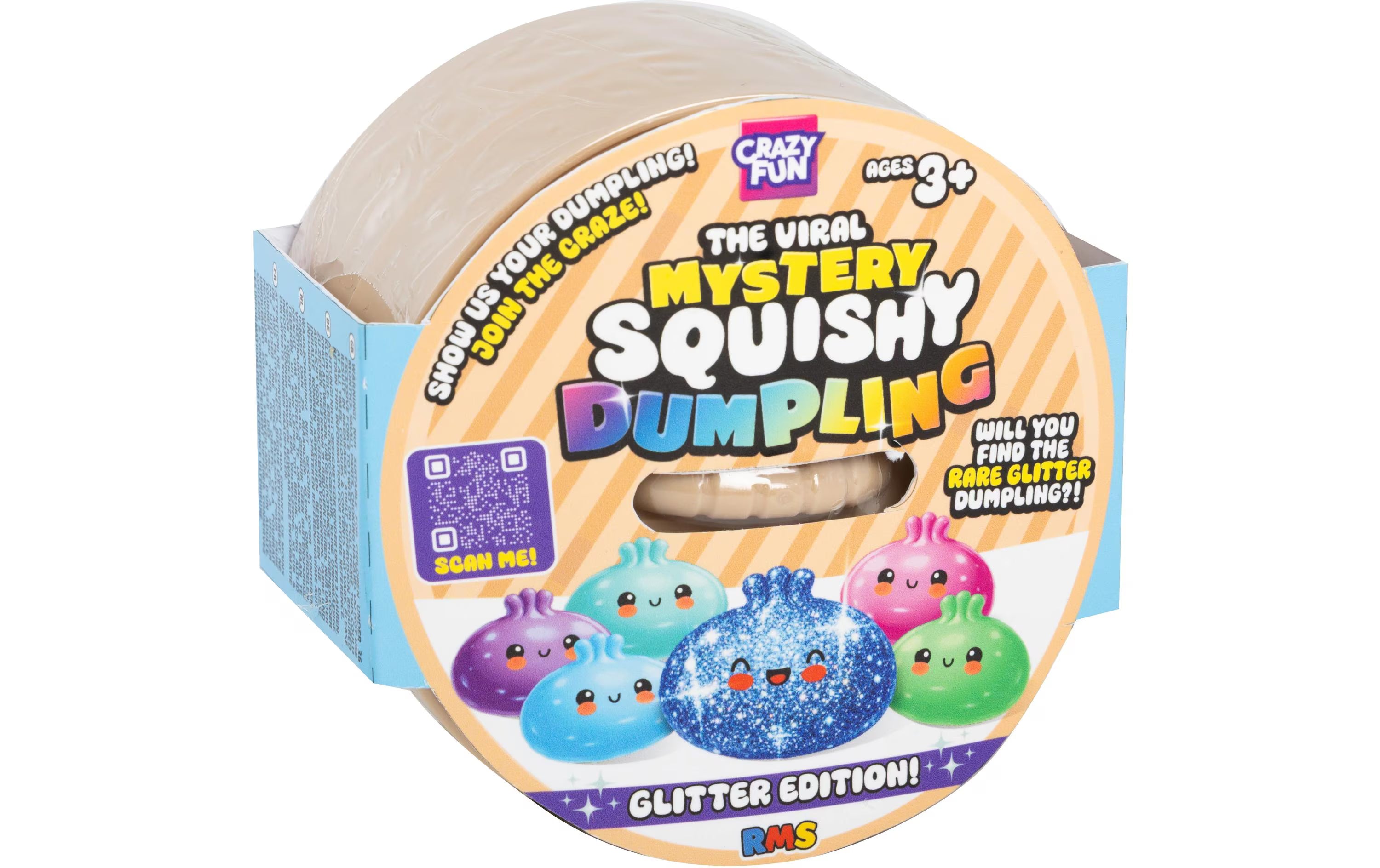 D&F Mystery Squishy Dumpling Glitter