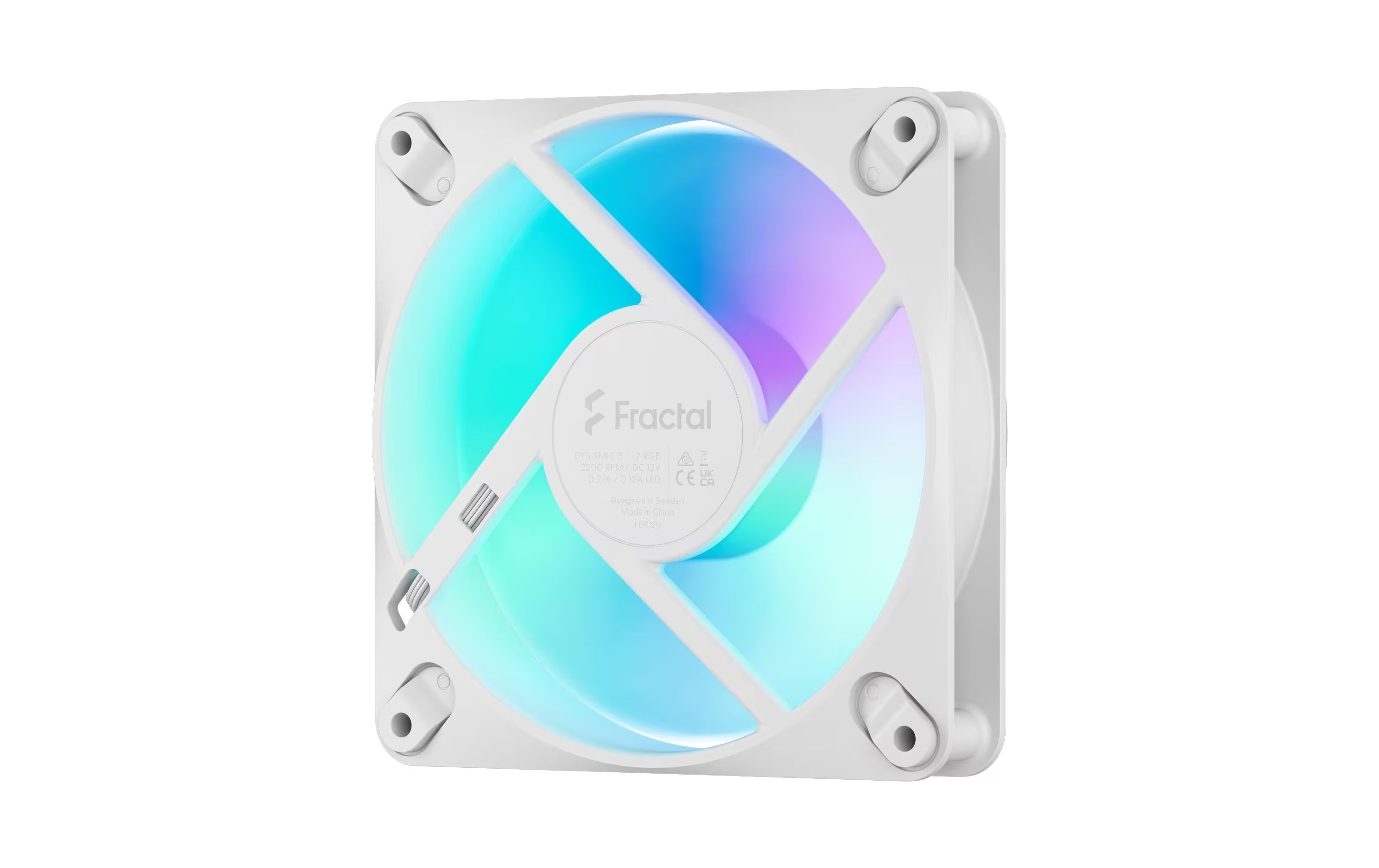 Gehäuselüfter Fractal Dynamic 3 12 RGB