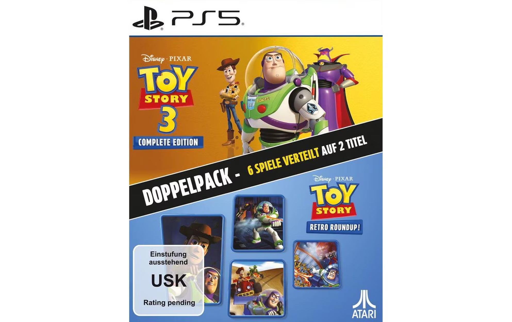 Toy Story 3 + Retro Roundup! Bundle, PS5