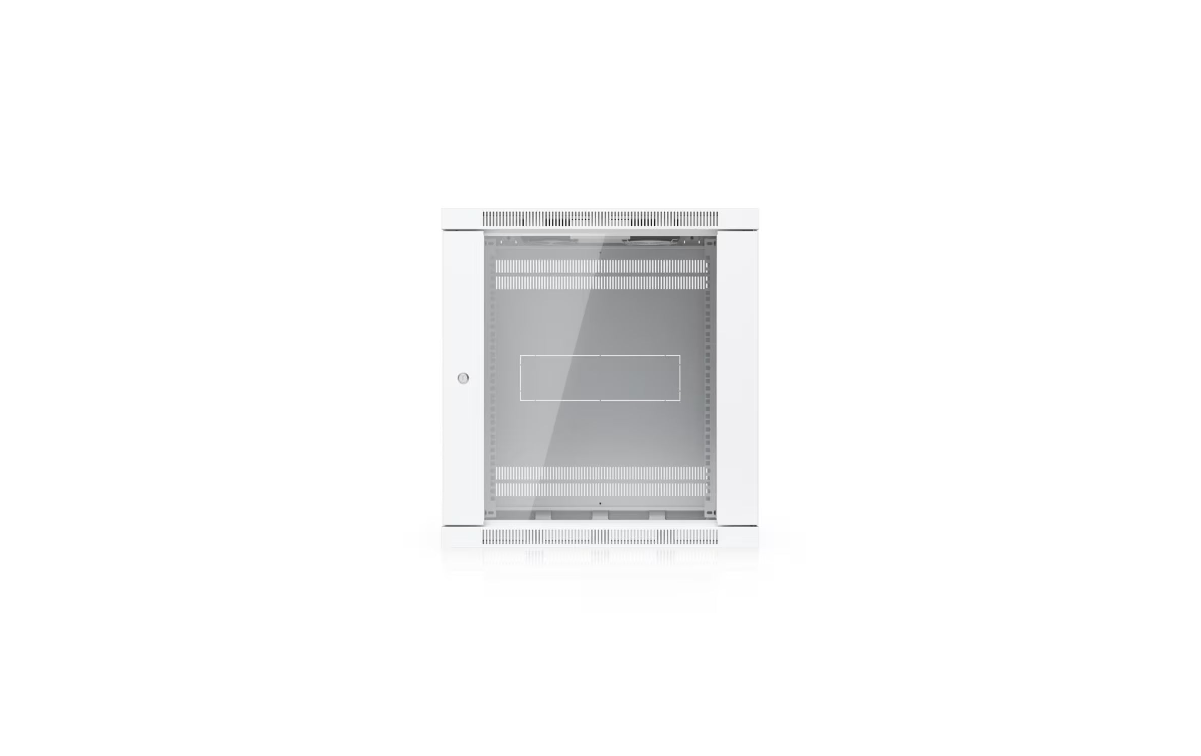Ubiquiti Wandschrank 12HE 600mm tief, Glas