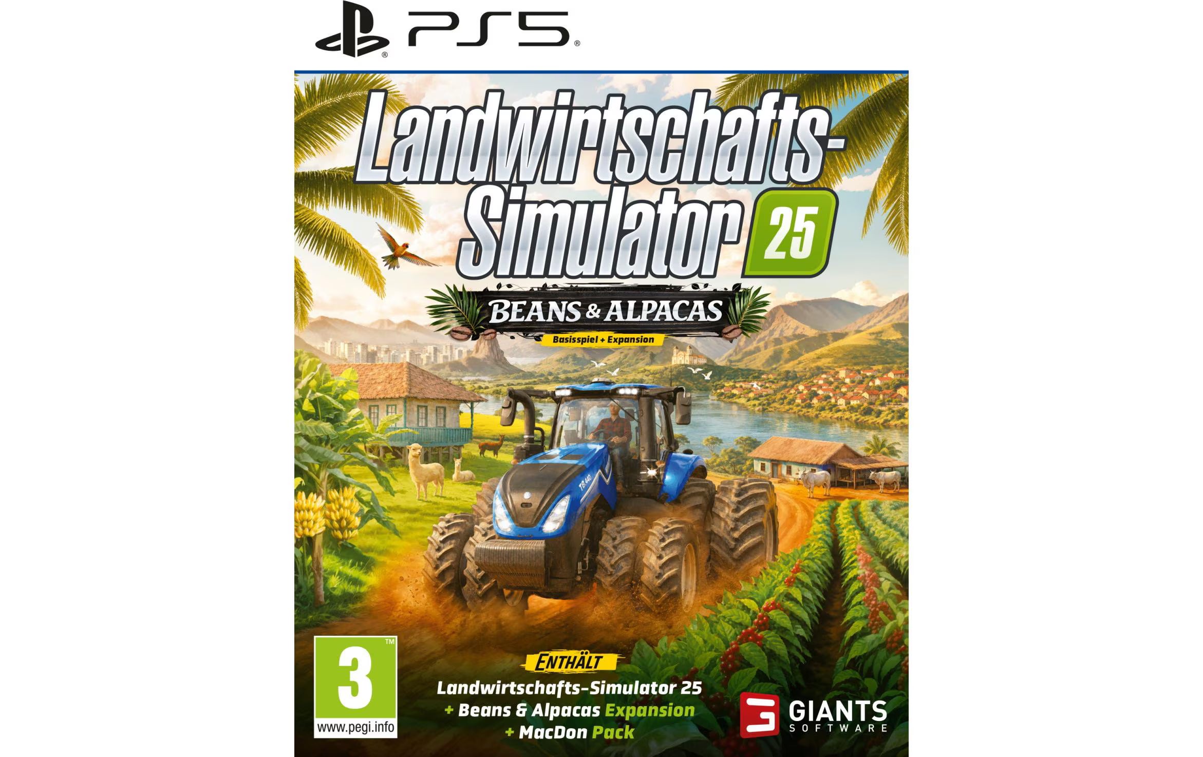 Landwirtschafts Sim 25 Beans+Alpacas, PS5