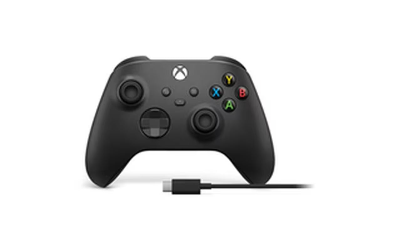 Microsoft XSX Controller Black + USB-C Kabe