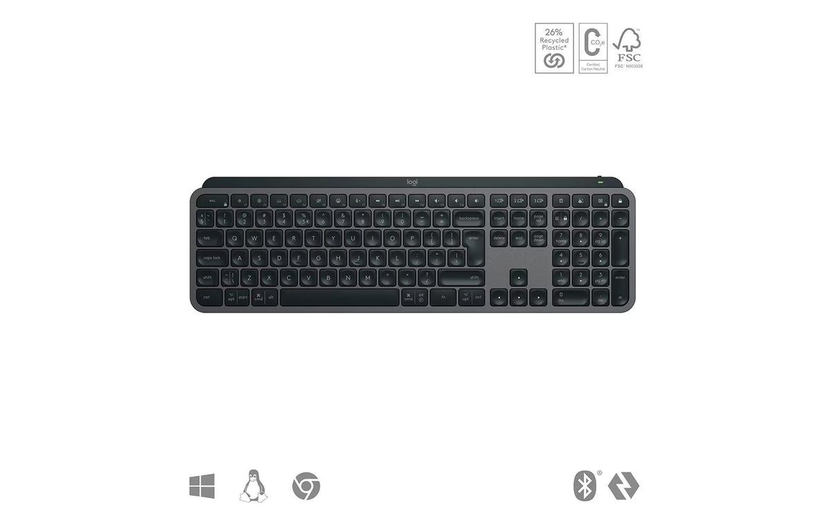 Logitech Tastatur MX Keys S DE Layout