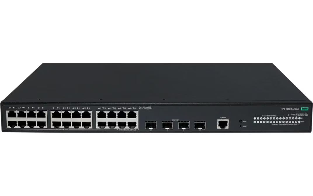 HPE CW 2050-Series S6X72A PoE++Switch
