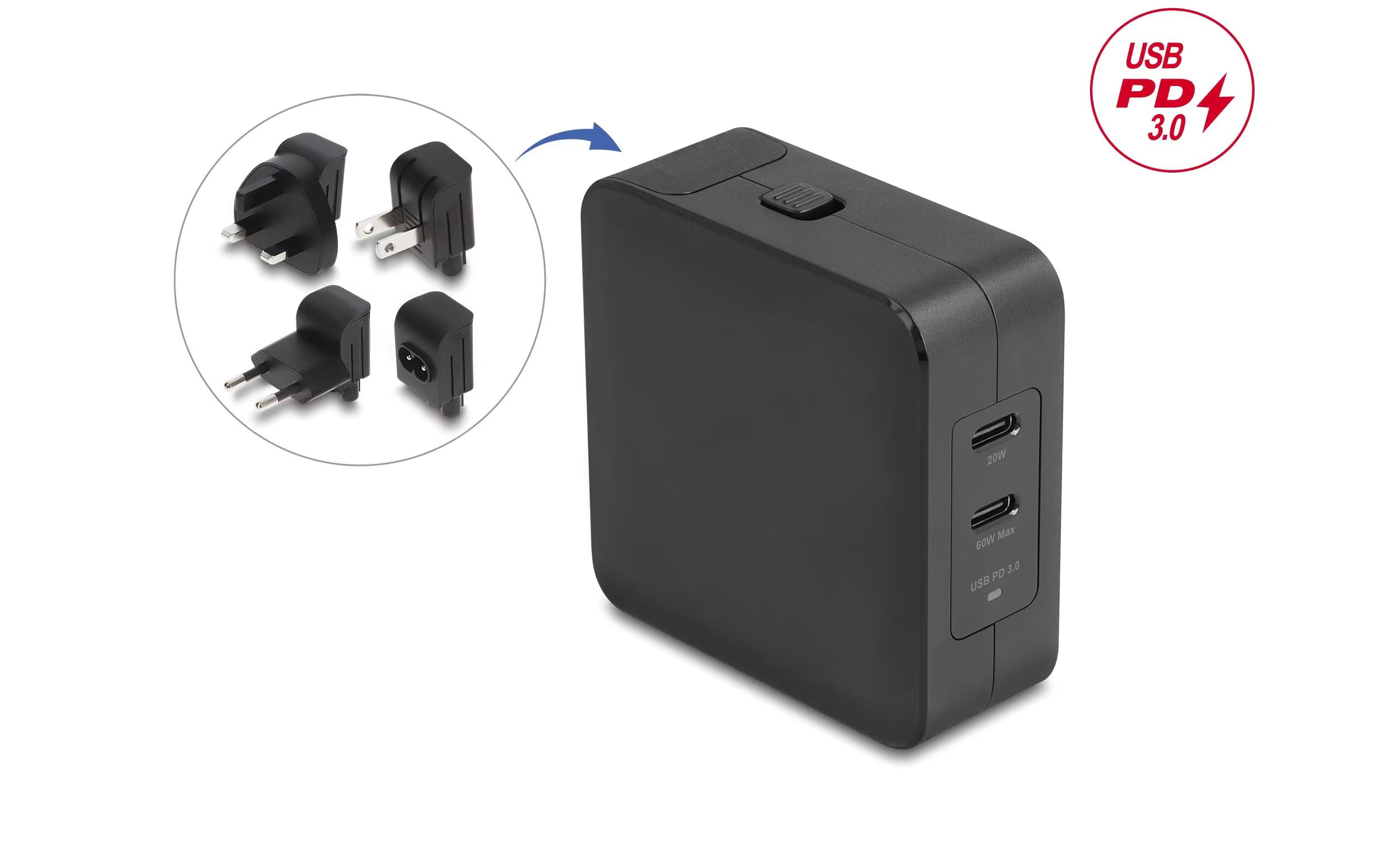 Delock USB-Ladegerät
