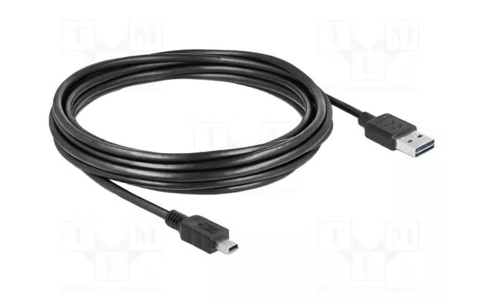 USB2.0-Kabel Easy A-MiniB: 5m