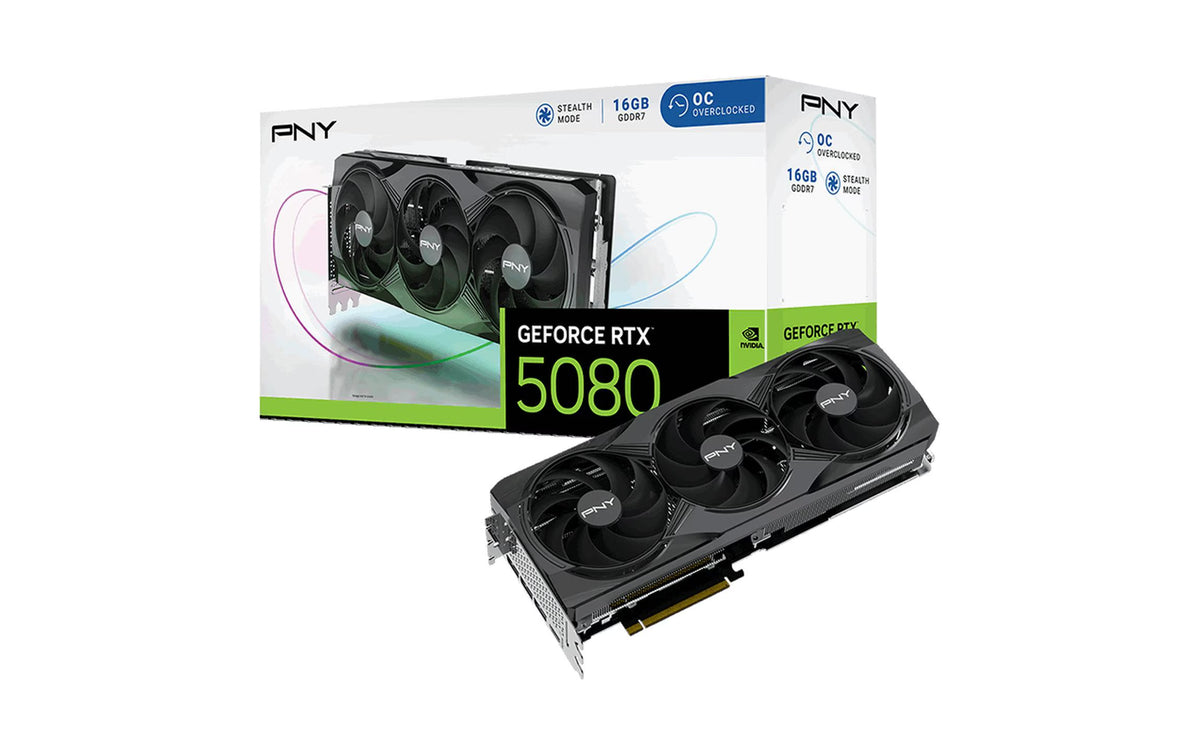 PNY OC TF RTX5080 16GB, GDDR7