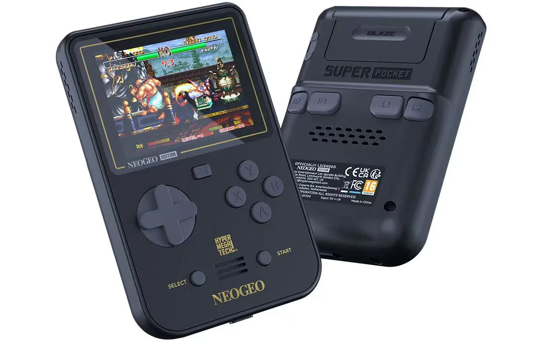 Blaze NEOGEO Super Pocket Starter Bundle