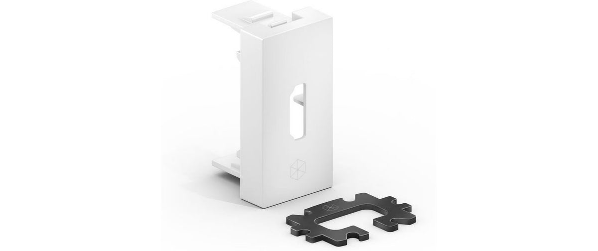 mediahub2 weiss HDMI Blende M2-CVR1001