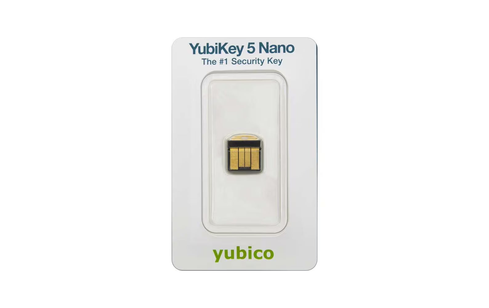 Yubico YubiKey 5 Nano, Firmware 5.8