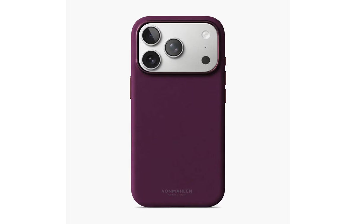 VONMÄHLEN Soft Silicone Case 2, Burgundy