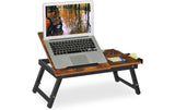 Relaxdays Laptoptisch höhenverstellbar