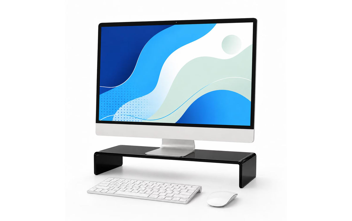 Relaxdays Monitorständer Acryl