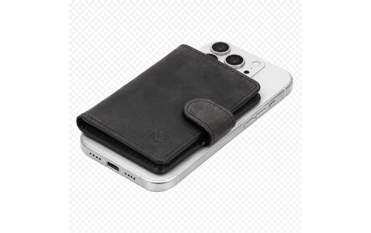 VALENTA Card Wallet Leather MagSafe