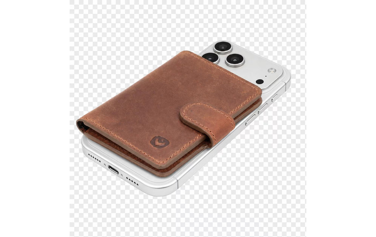 VALENTA Card Wallet Leather MagSafe