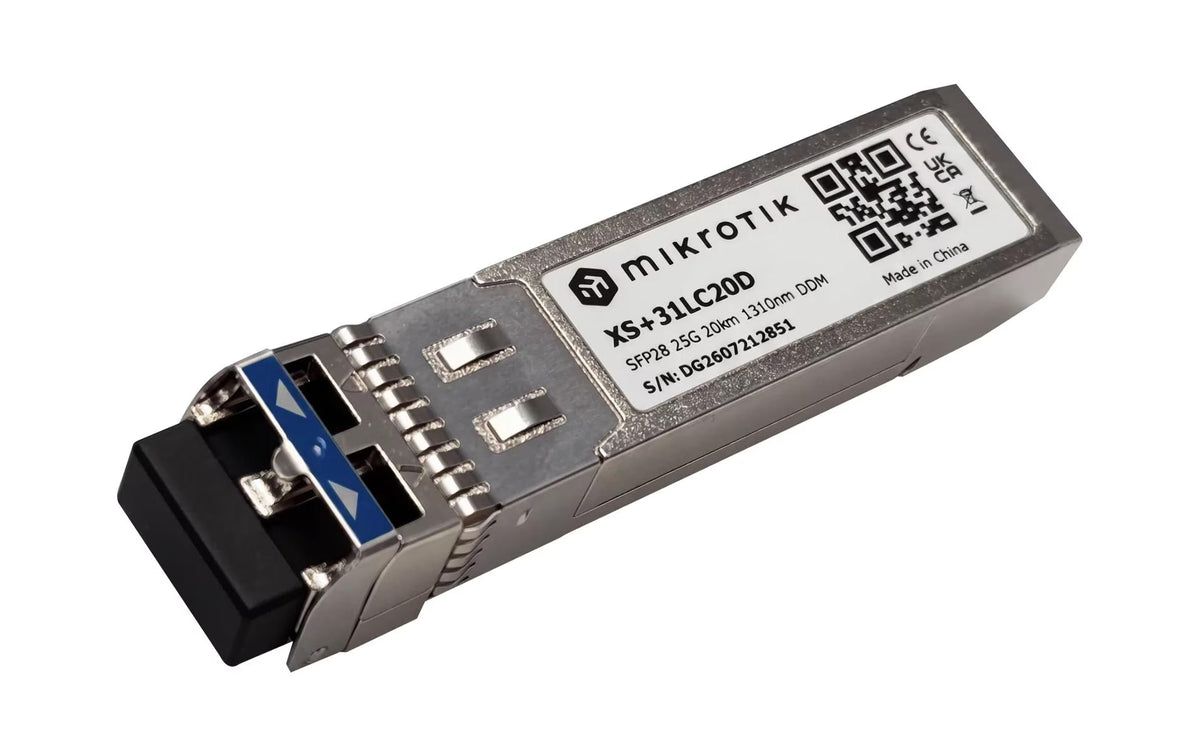 Mikrotik SFP/SFP+/SFP28 LX: XS+31LC20D