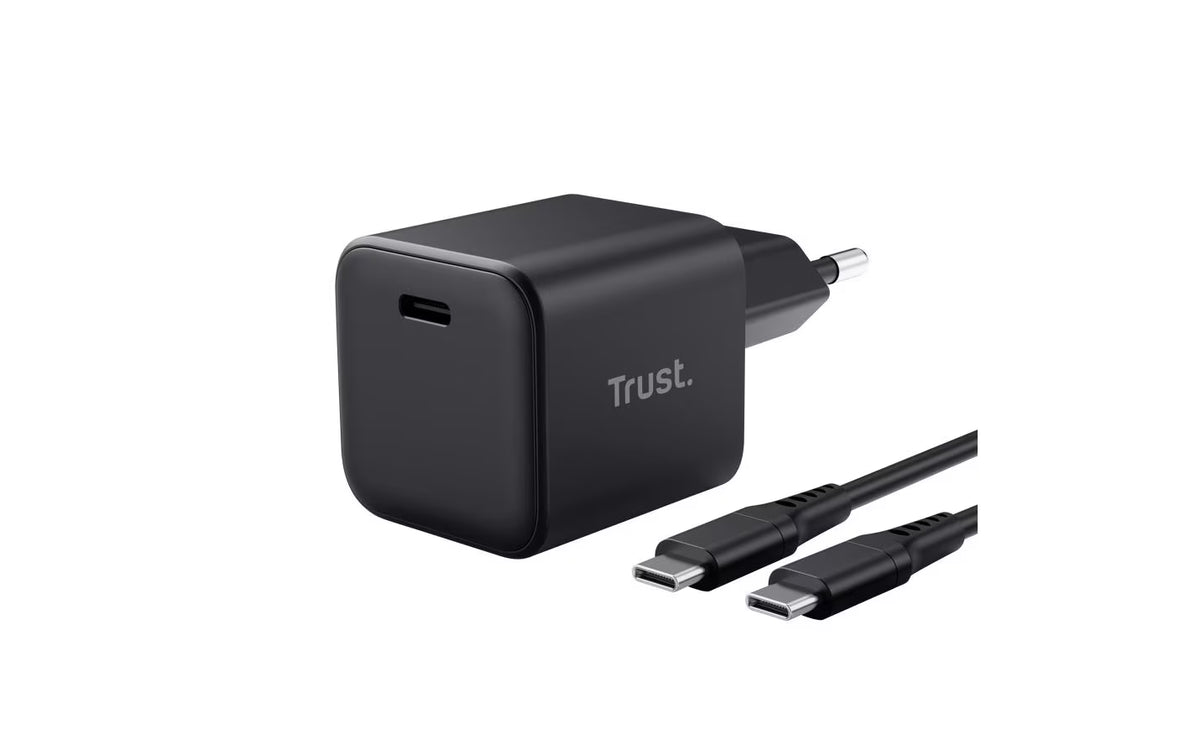 Trust Maxo Small USB-C Charger BLK