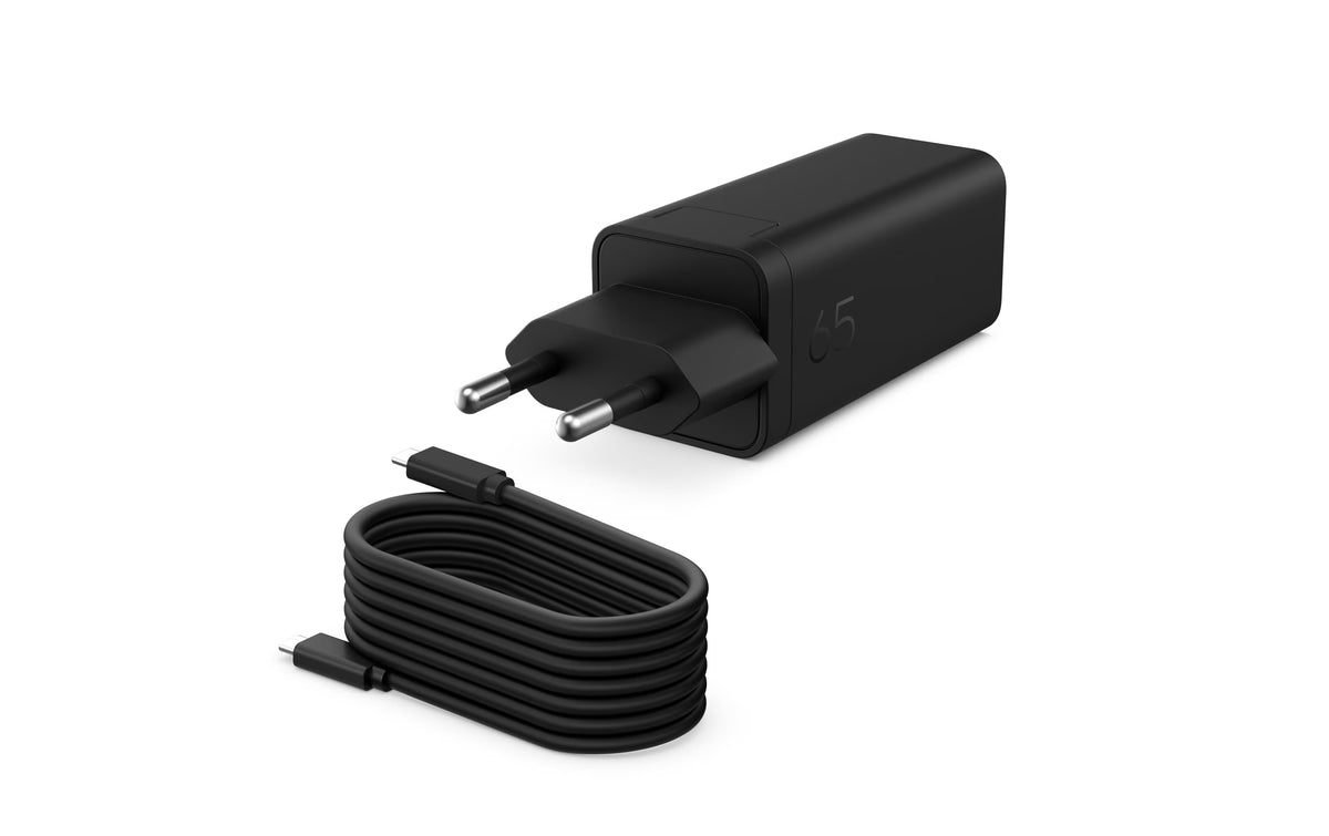 HP 65W GaN USB-C Wallmount Laptop Charger