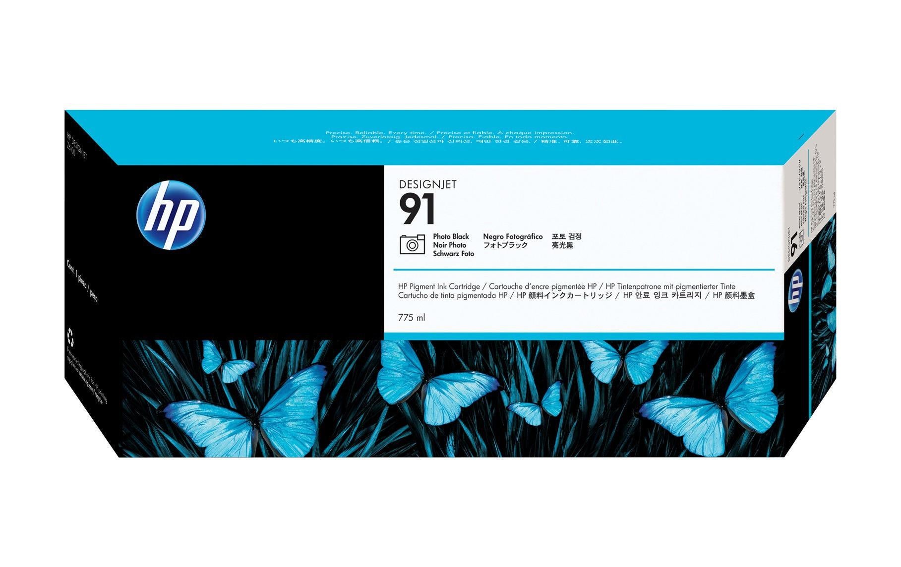 HP Tinte Nr. 91 - Photo Black (C9465A)