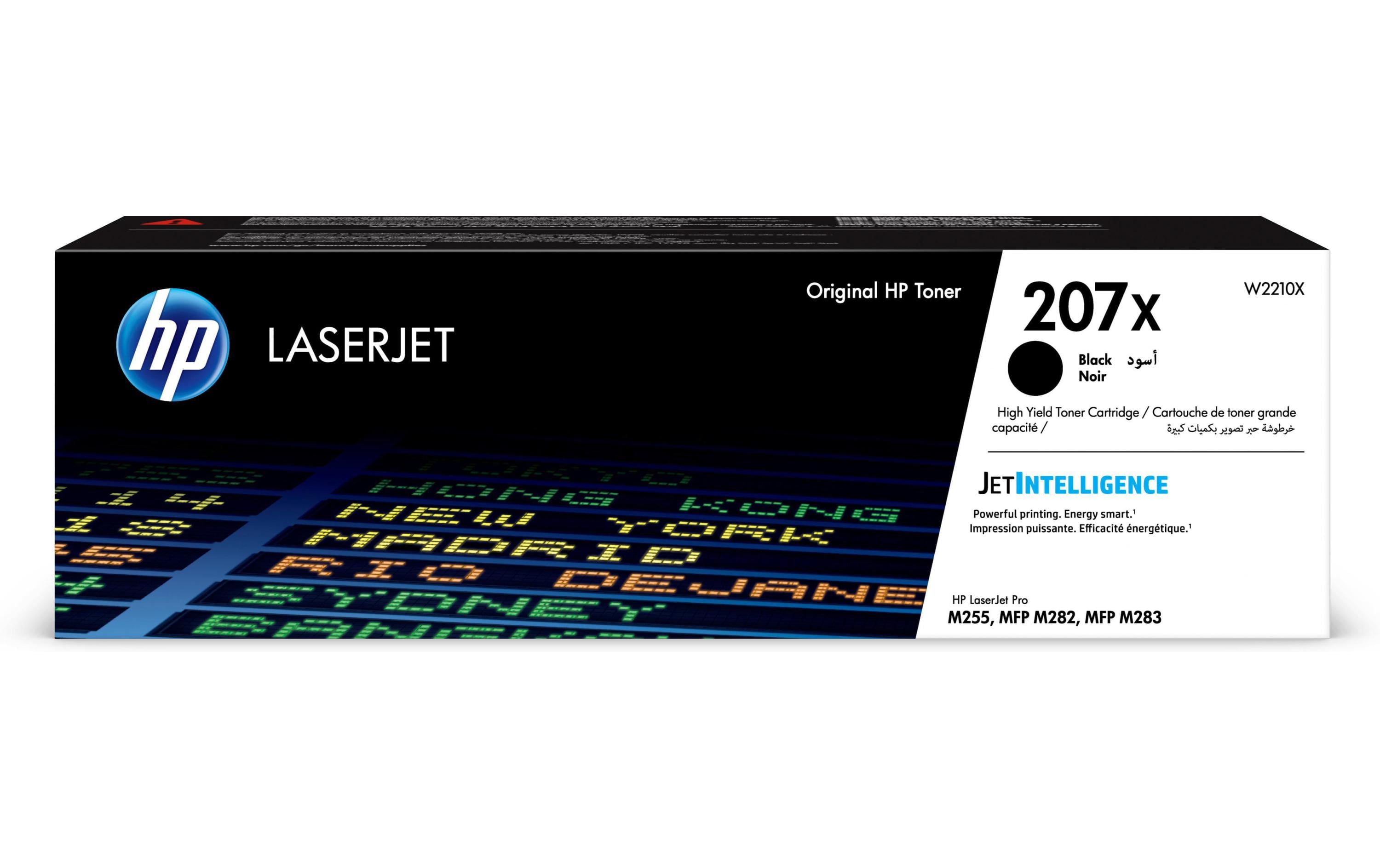 HP, Toner Nr. 207X (W2210X) Black