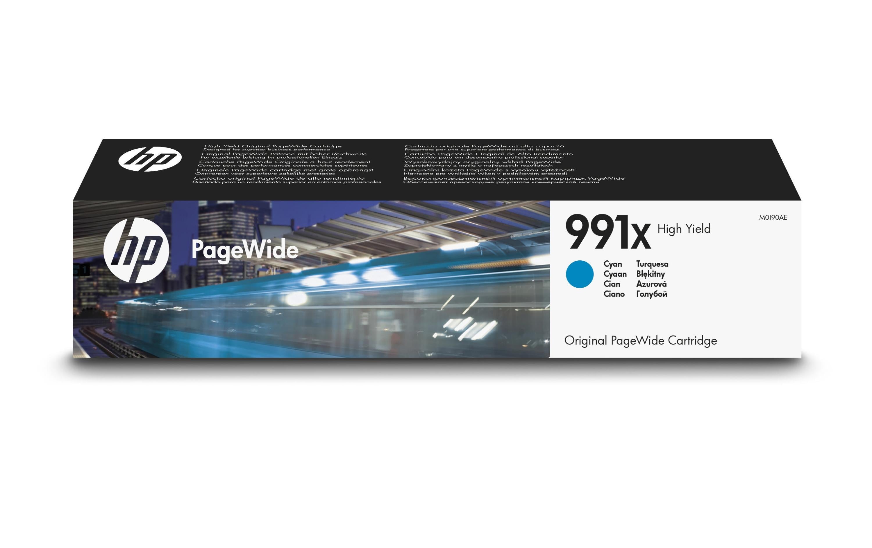 HP, Tinte Nr. 991X (M0J90AE) Cyan