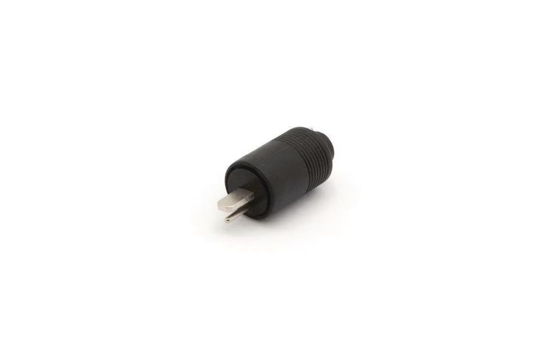 Velleman DIN-Stecker, 2-Polig, schwarz