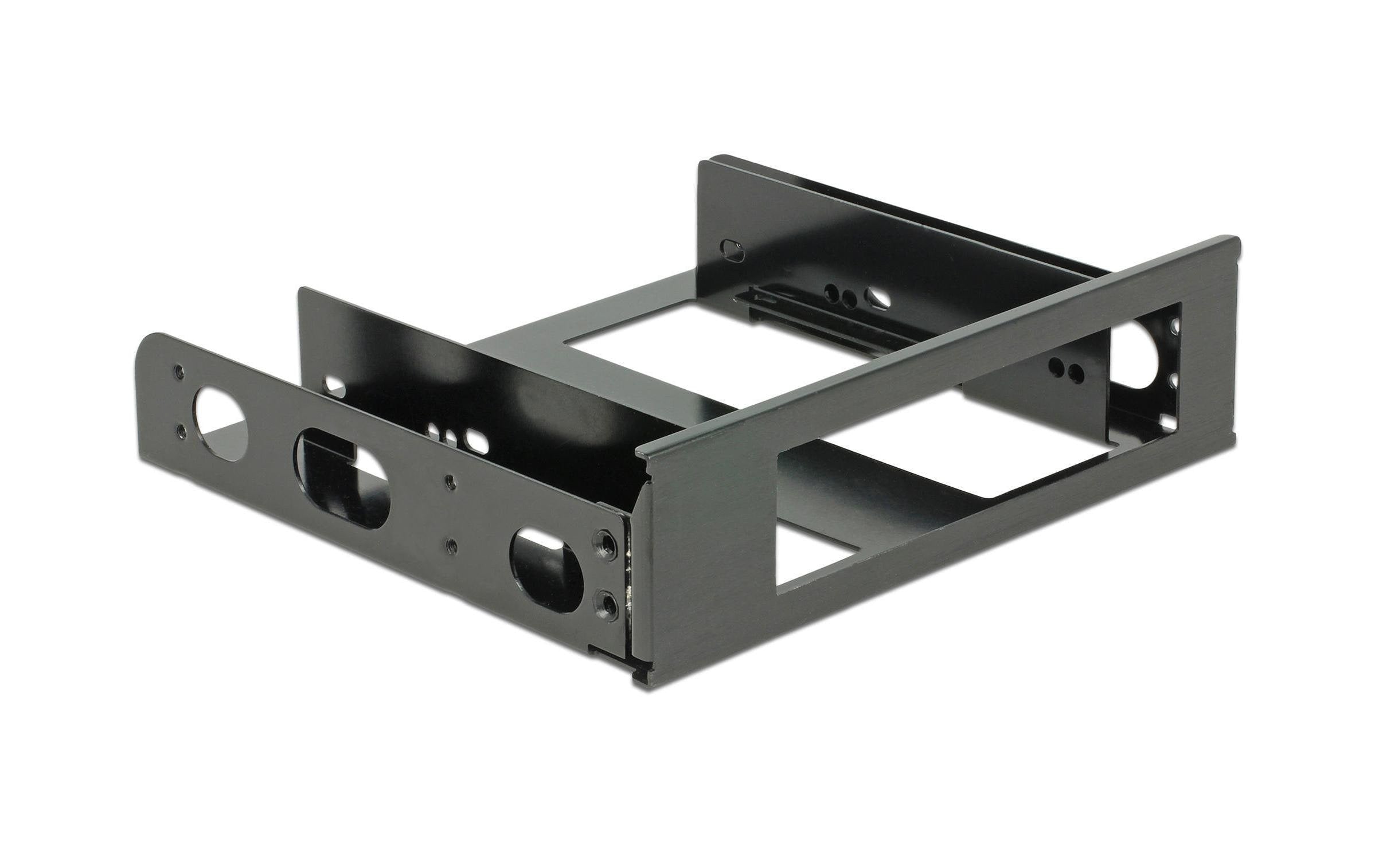 Delock 5.25 Einbausatz, 1x 3.5 in 5.25
