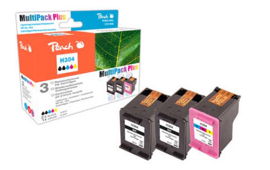 Peach Tinte HP Nr. 304 Multipack Plus