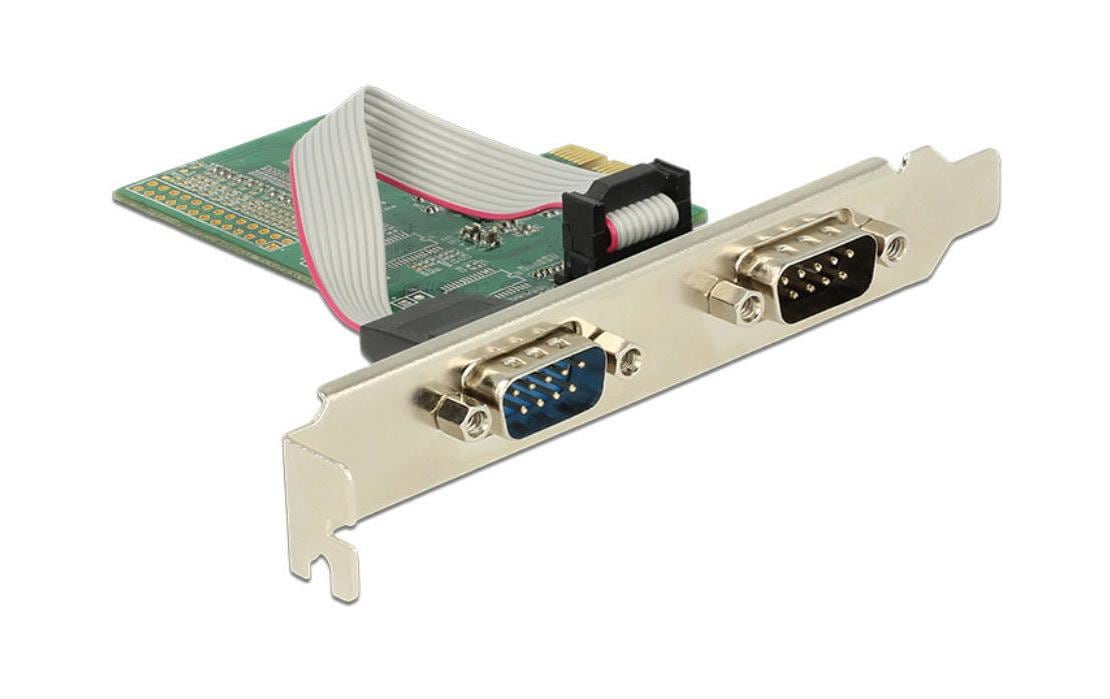 Delock 89555 PCI Express Karte 2x Seriell,