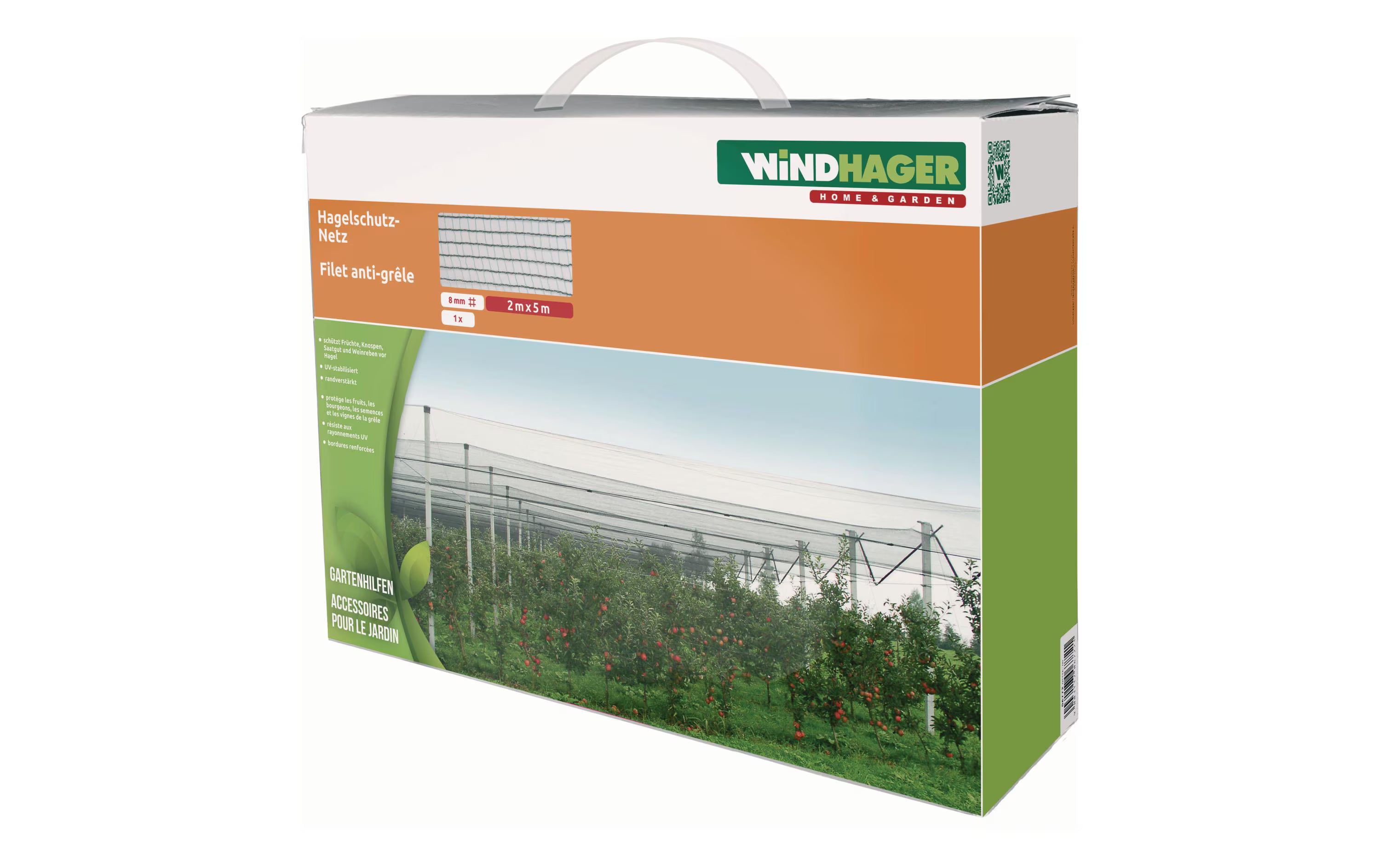 Windhager Hagelschutz-Netz 2x5m