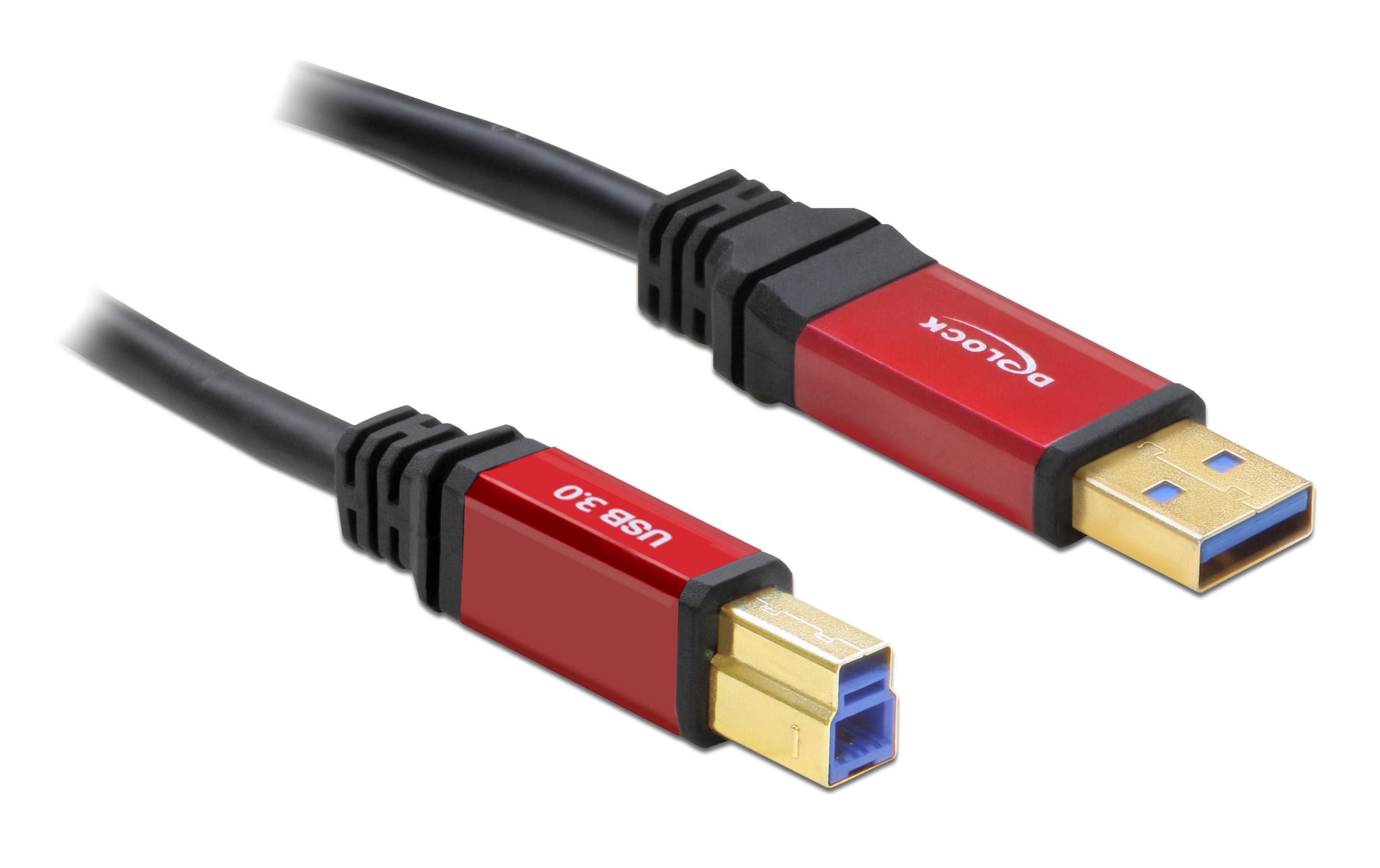 USB3.0 Kabel, A-Stecker zu B-Stecker