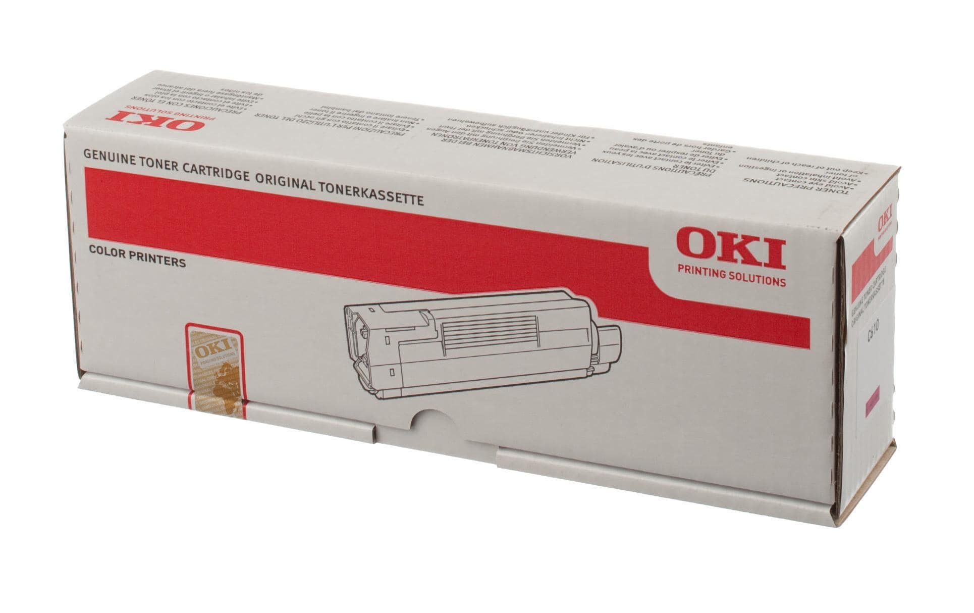 OKI Toner 44315306,zu OKI C610Serie,magenta