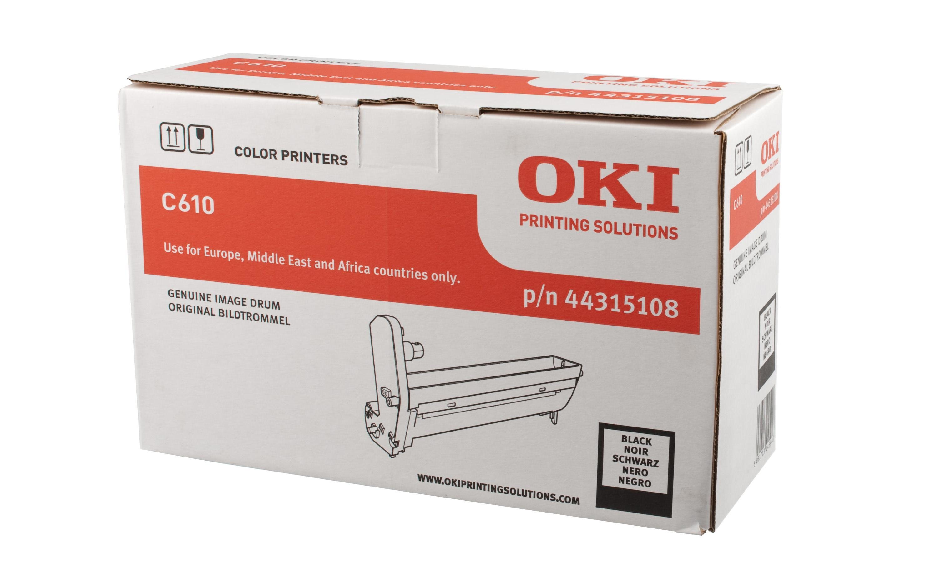 OKI Bildtrommel 44315108, C610 Serie,black