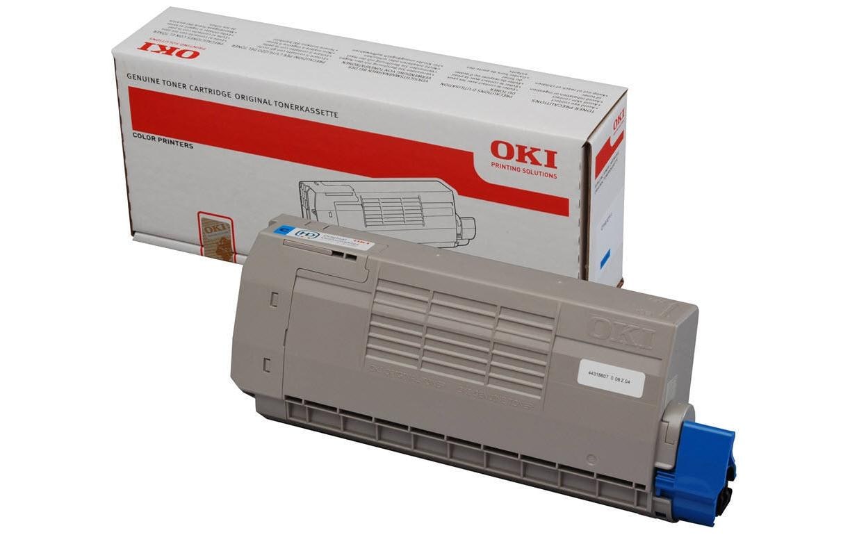 OKI Toner 44318607 cyan, zu OKI C71xSerie