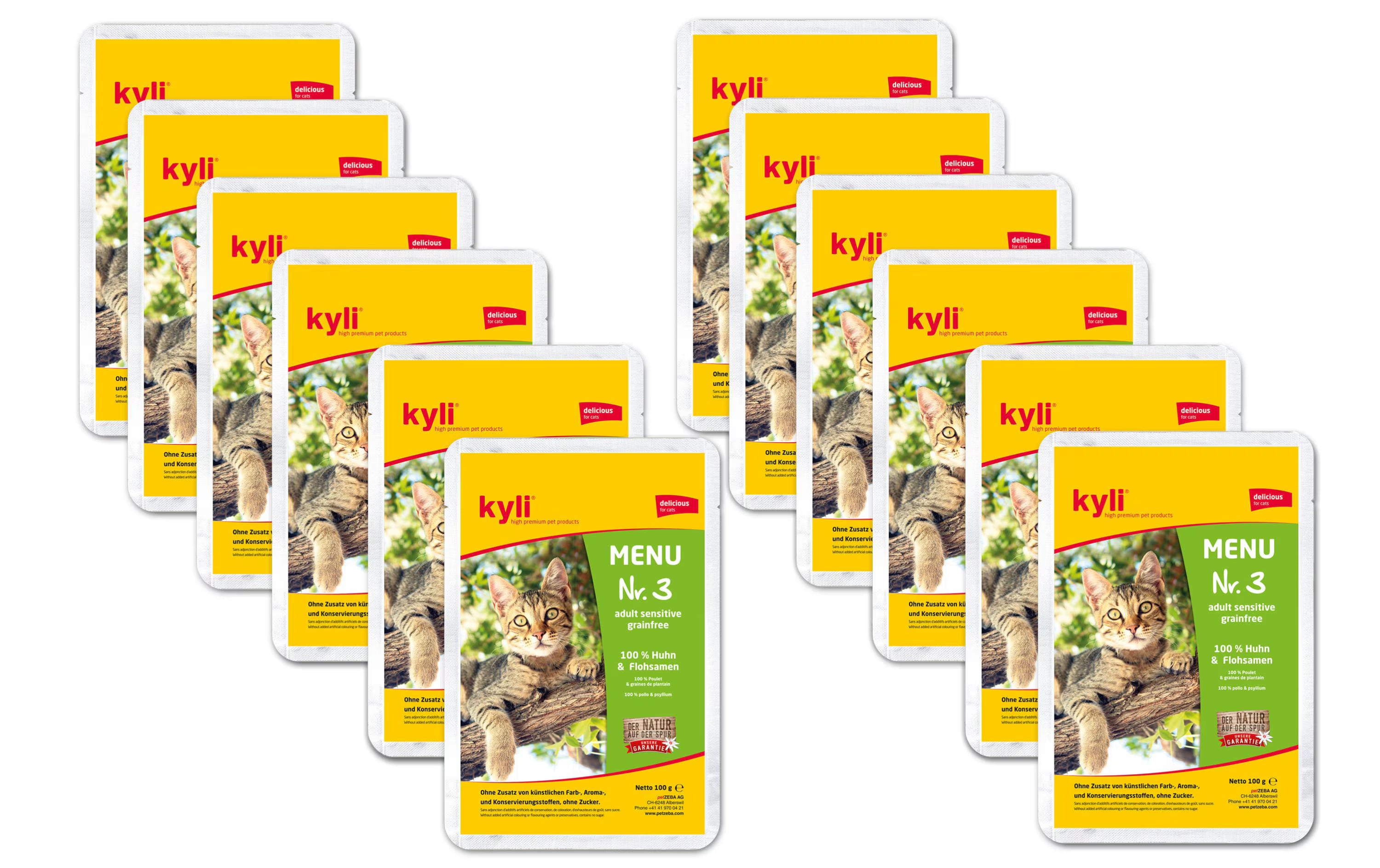 kyli Nassfutter Menu Nr. 3 Sensitive