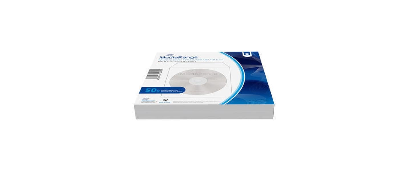 CD/DVD Papierhüllen mit Sichtfenster