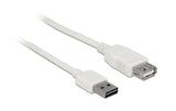 USB2.0-Verlängerungskabel Easy, 2m, weiss