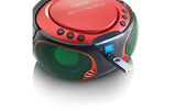 Lenco SCD-550 CD-Player, Rot