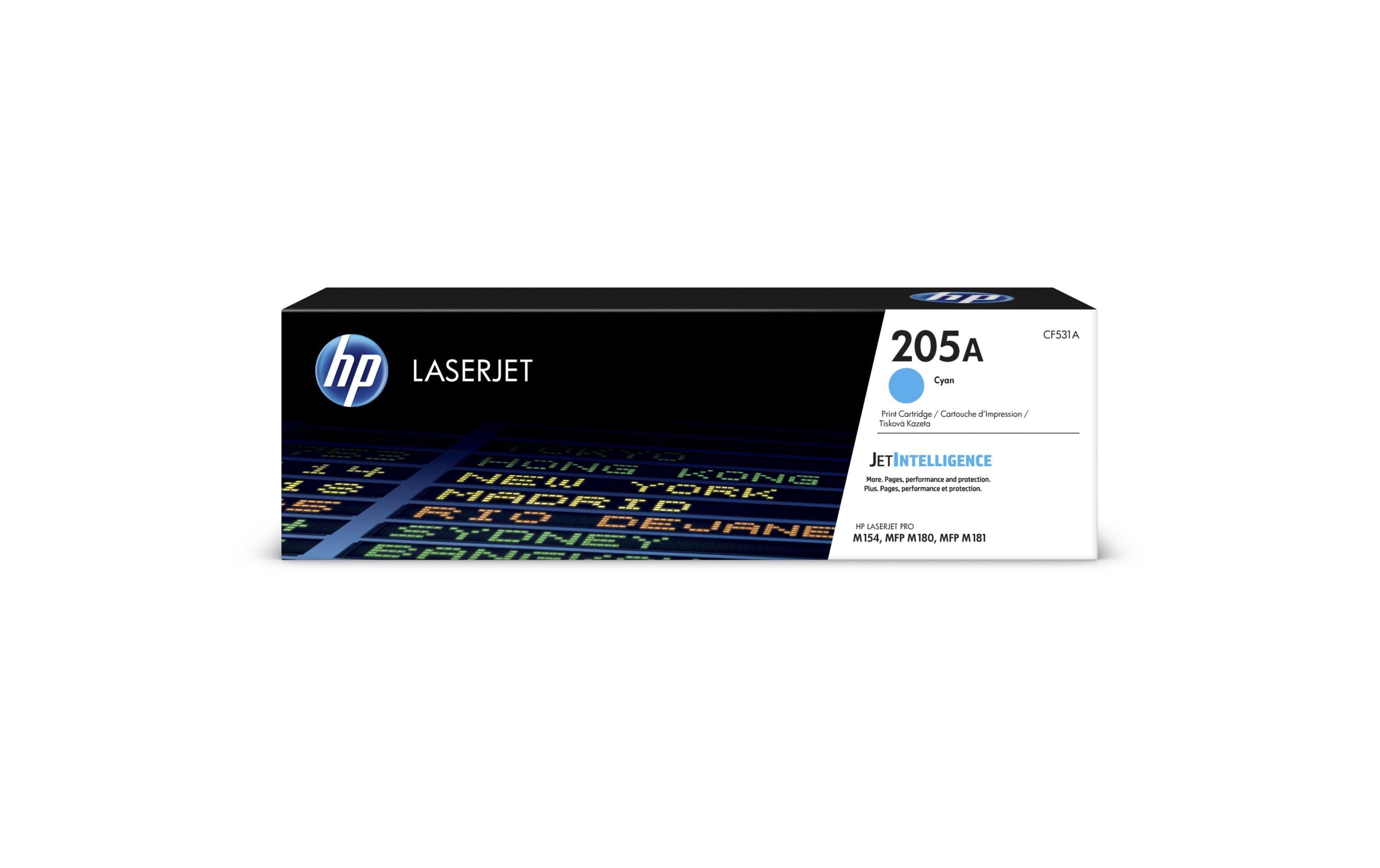 HP, Toner Nr. 205A (CF531A) Cyan
