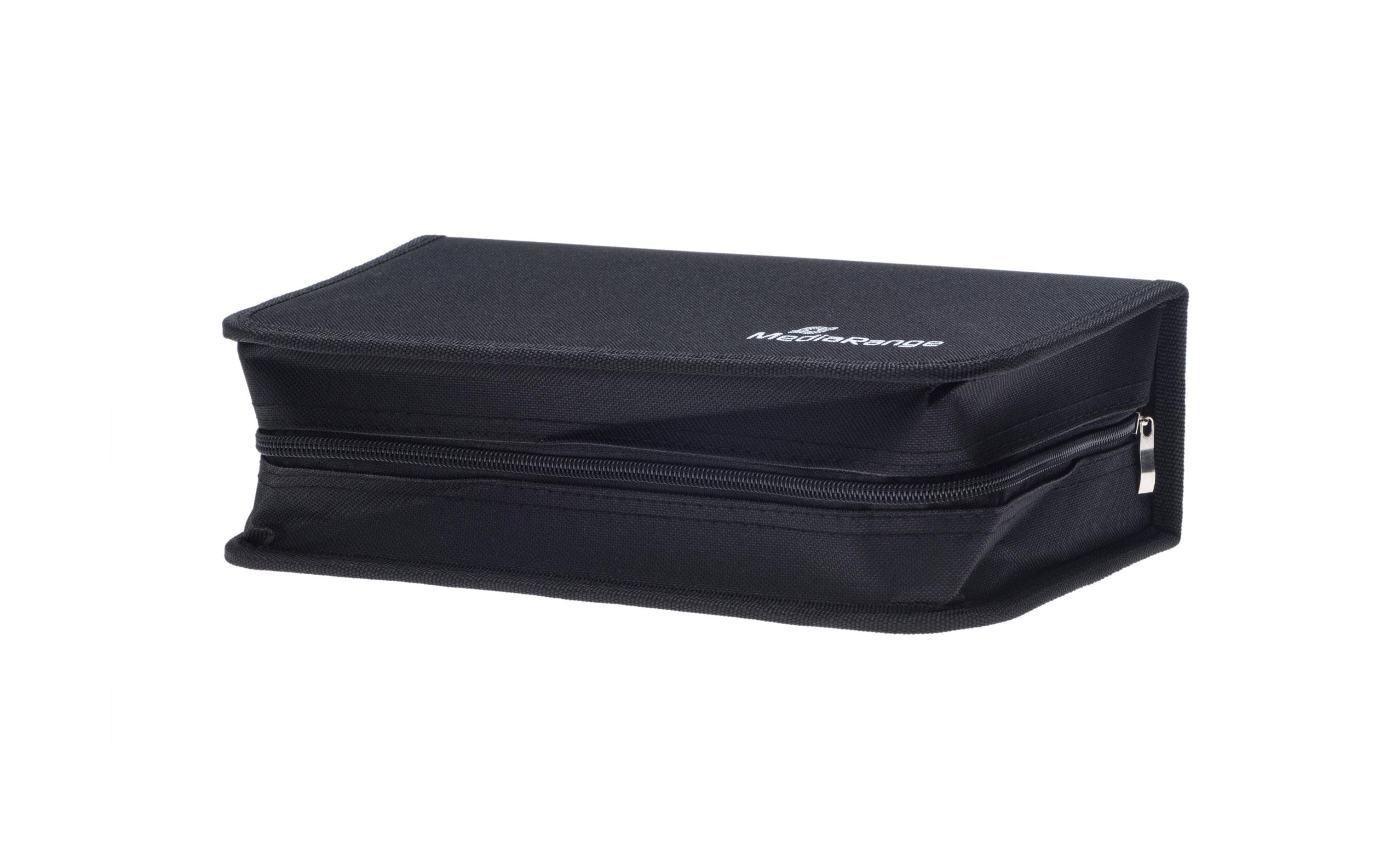 Mediarange CD-Tasche für 96 CDs, schwarz
