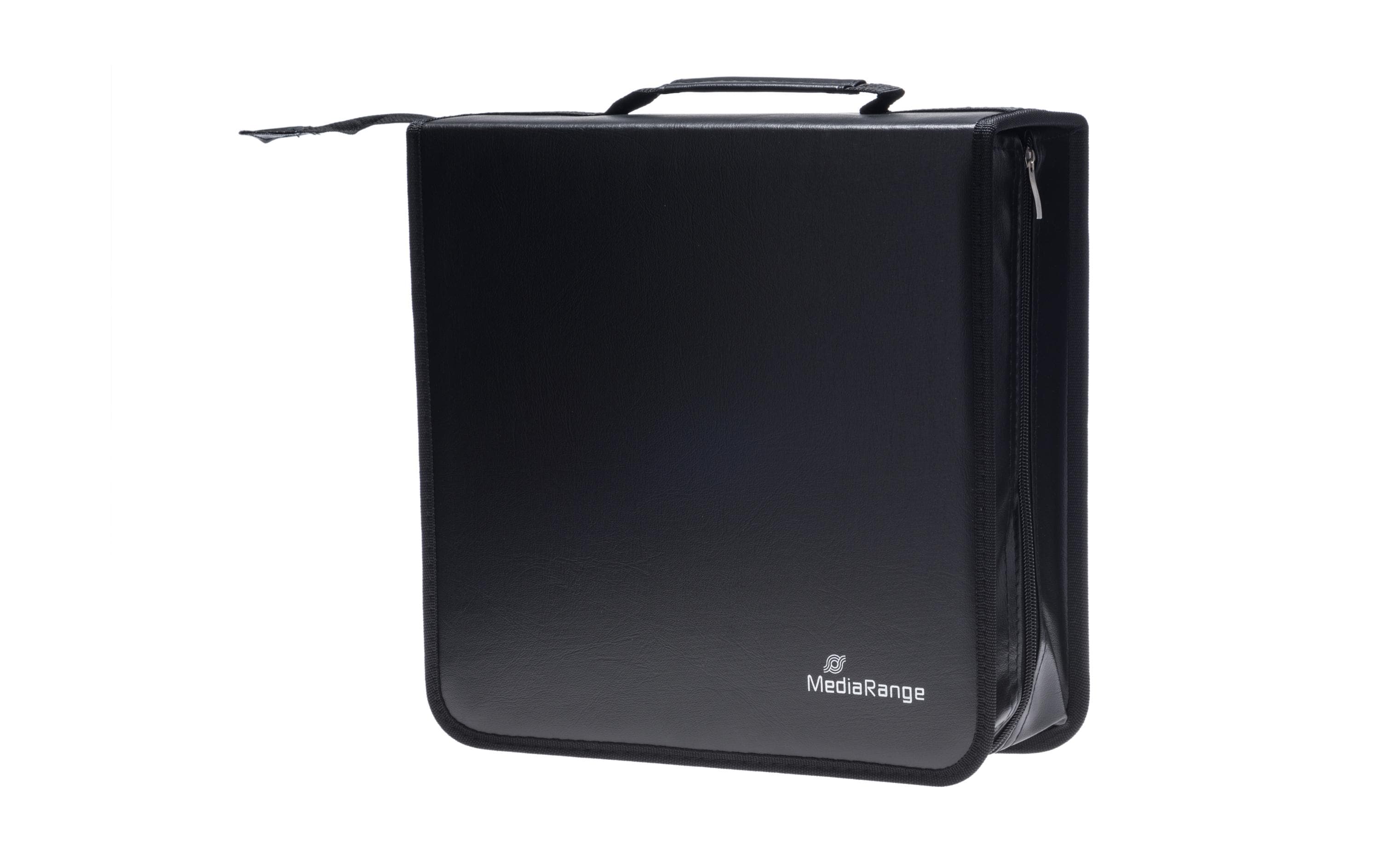 Mediarange CD-Tasche für 200 CDs, schwarz
